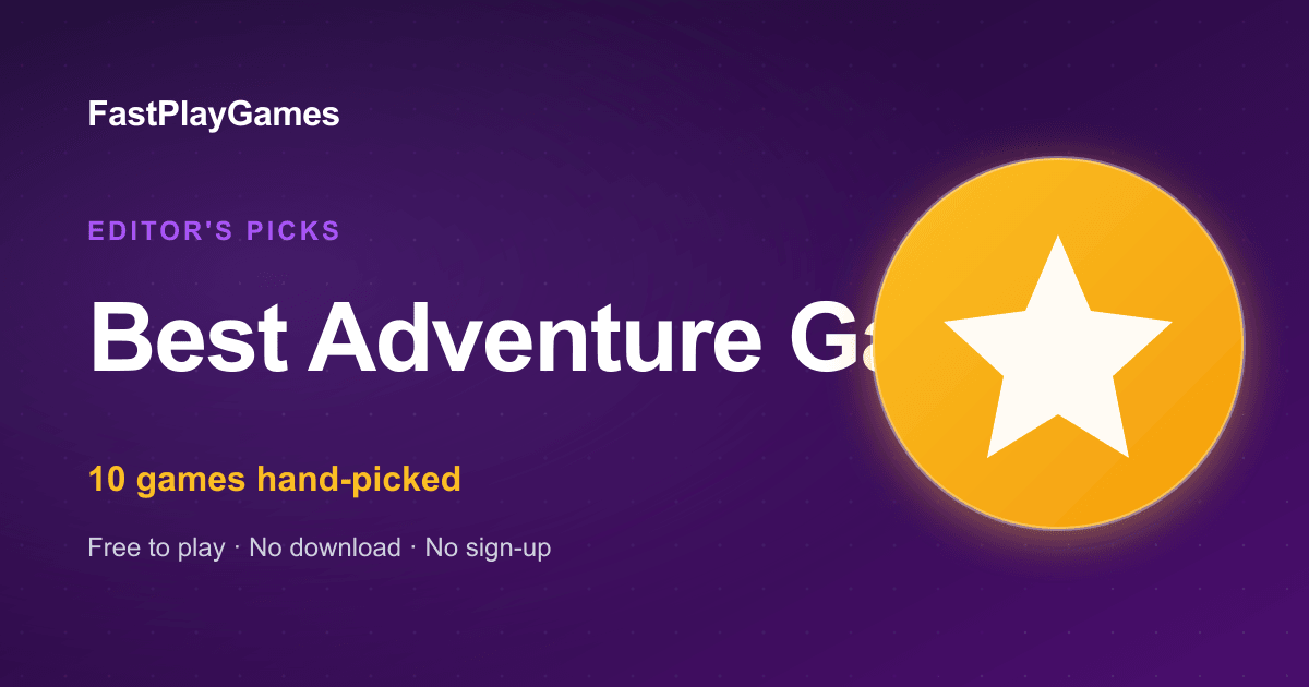 Best Free Adventure Games Online 2026 | Explore, Solve & Survive